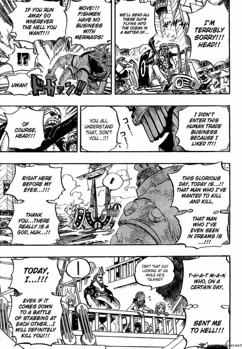 One Piece manga, chapter 494, page 12 of 22