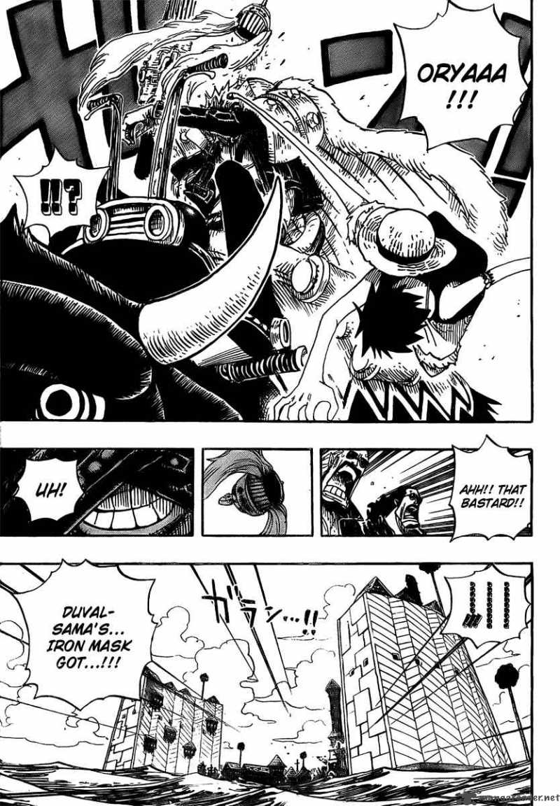 One Piece manga, chapter 494, page 16 of 22