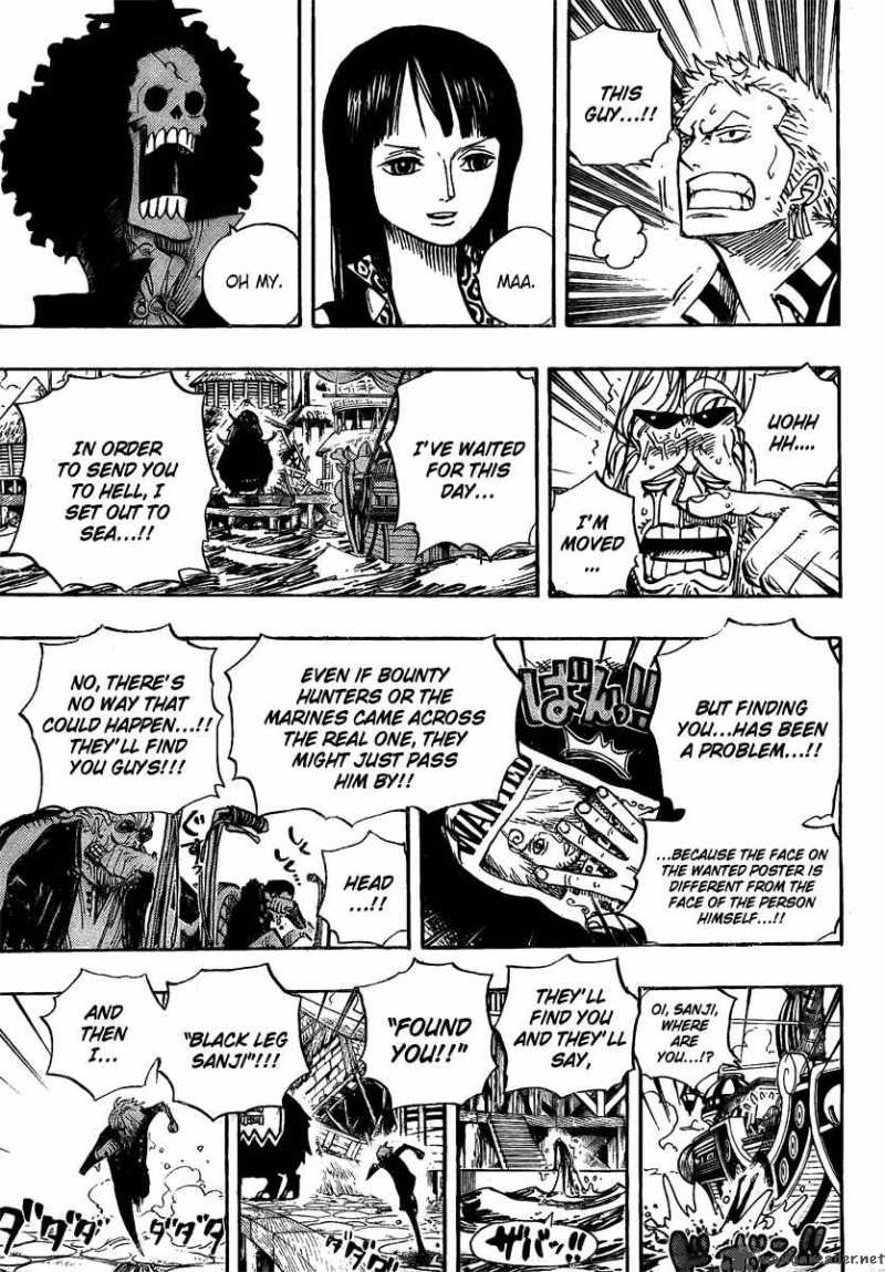 One Piece manga, chapter 494, page 18 of 22