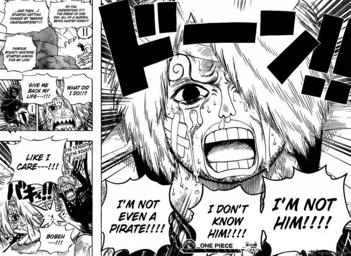 One Piece manga, chapter 494, page 19 of 22
