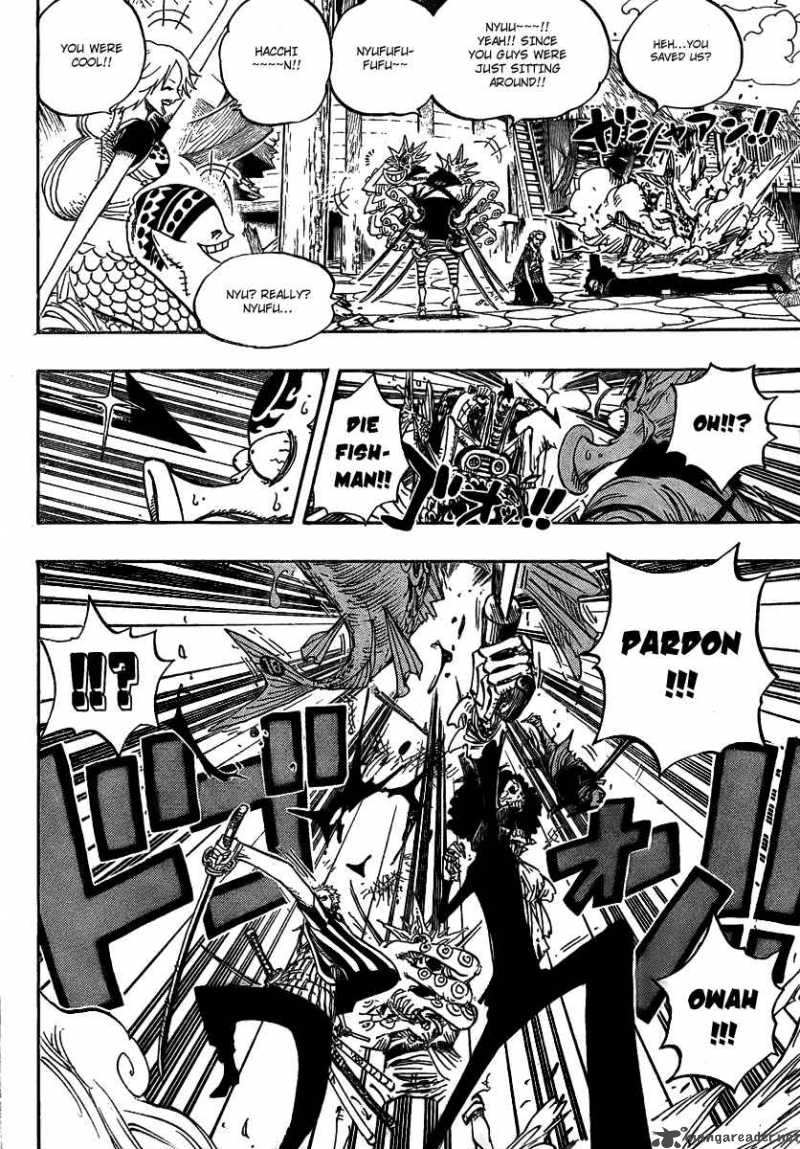 One Piece manga, chapter 494, page 5 of 22