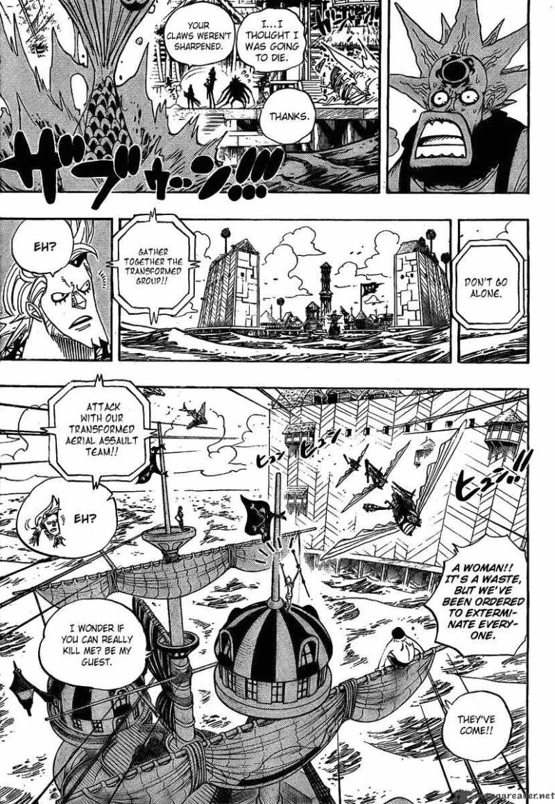 One Piece manga, chapter 494, page 6 of 22