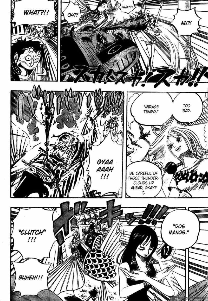 One Piece manga, chapter 494, page 7 of 22