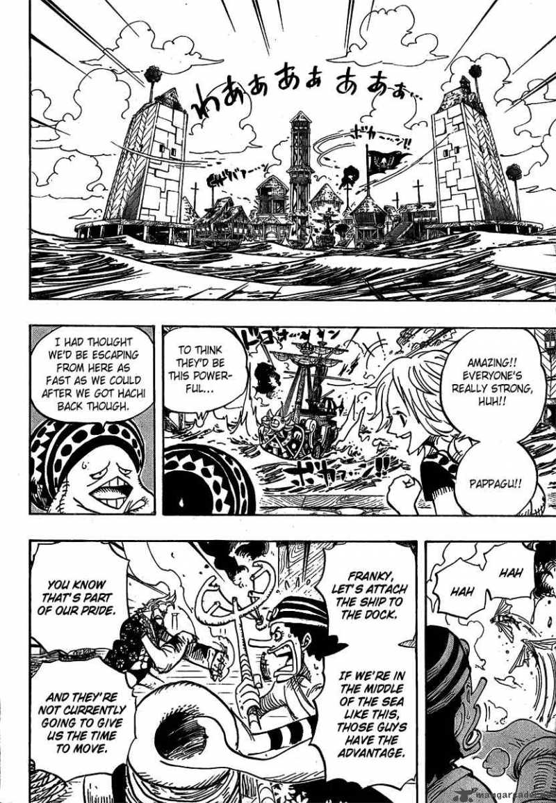 One Piece manga, chapter 494, page 9 of 22