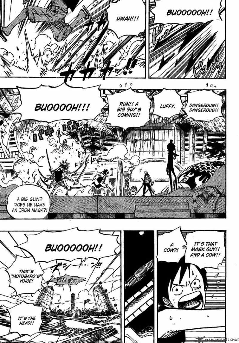 One Piece manga, chapter 494, page 10 of 22