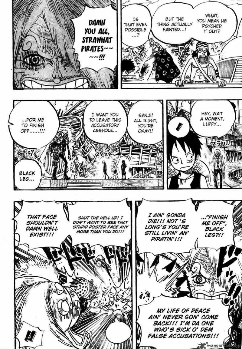 One Piece Chapter 495 page 18 - Chapter 495: Gaon Cannon