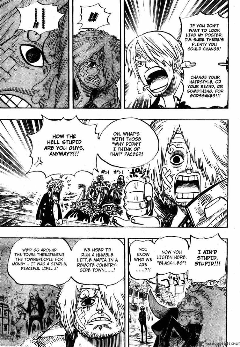 One Piece Chapter 495 page 3 - Chapter 495: Gaon Cannon