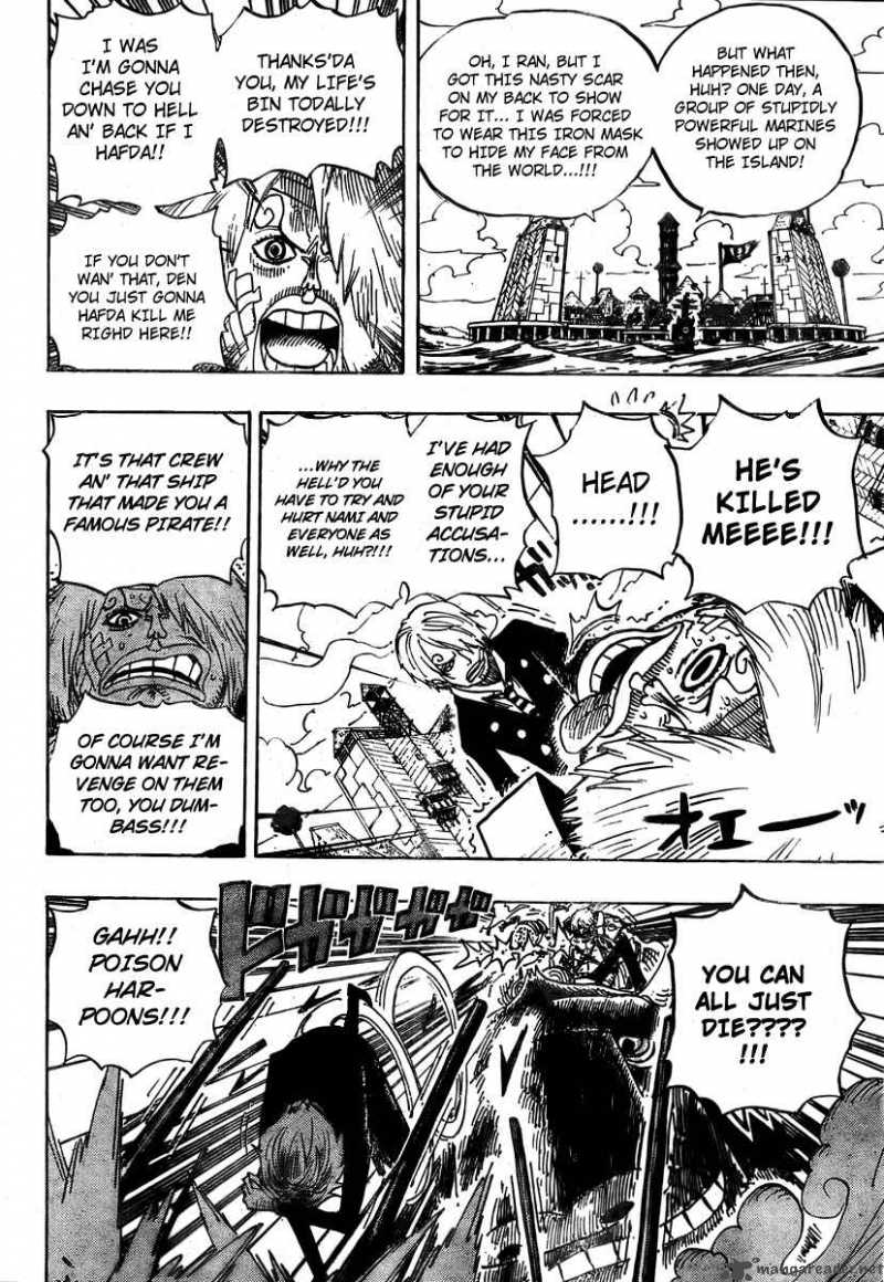 One Piece Chapter 495 page 4 - Chapter 495: Gaon Cannon