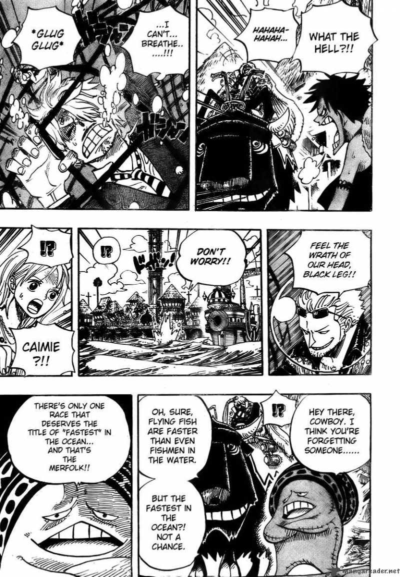 One Piece Chapter 495 page 7 - Chapter 495: Gaon Cannon