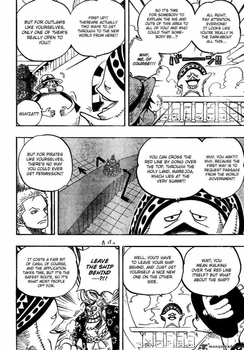 One Piece Chapter 496 page 10 - Chapter 496: Yarukiman Mangrove