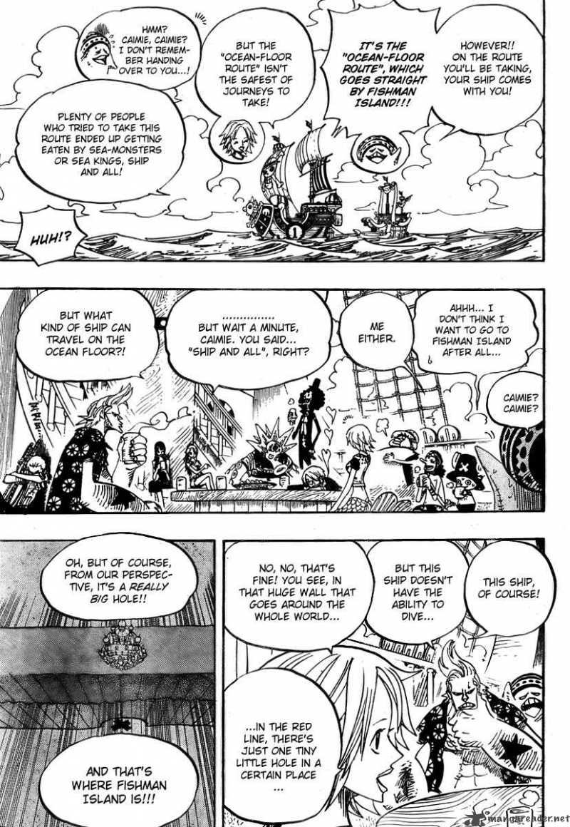 One Piece Chapter 496 page 11 - Chapter 496: Yarukiman Mangrove