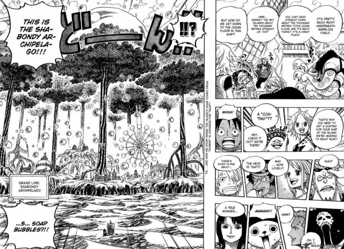 One Piece Chapter 496 page 12 - Chapter 496: Yarukiman Mangrove