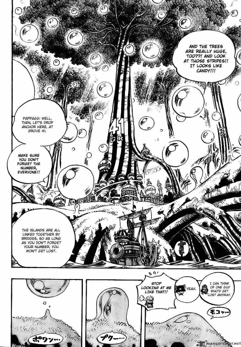 One Piece Chapter 496 page 15 - Chapter 496: Yarukiman Mangrove