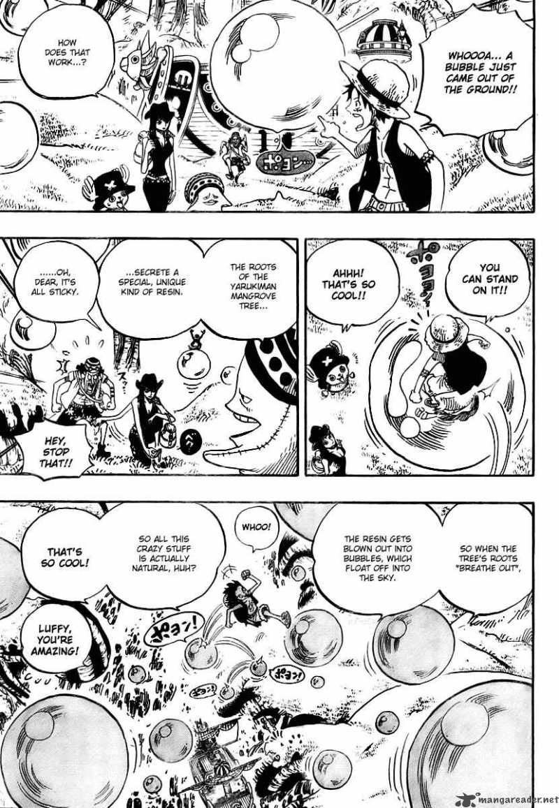 One Piece Chapter 496 page 16 - Chapter 496: Yarukiman Mangrove