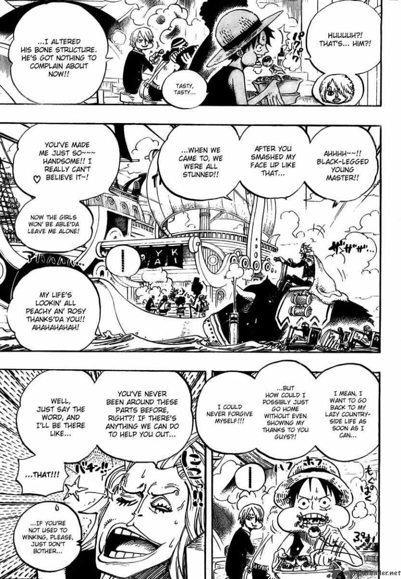 One Piece Chapter 496 page 5 - Chapter 496: Yarukiman Mangrove