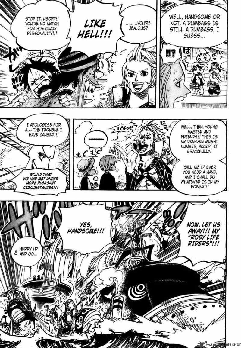 One Piece Chapter 496 page 7 - Chapter 496: Yarukiman Mangrove