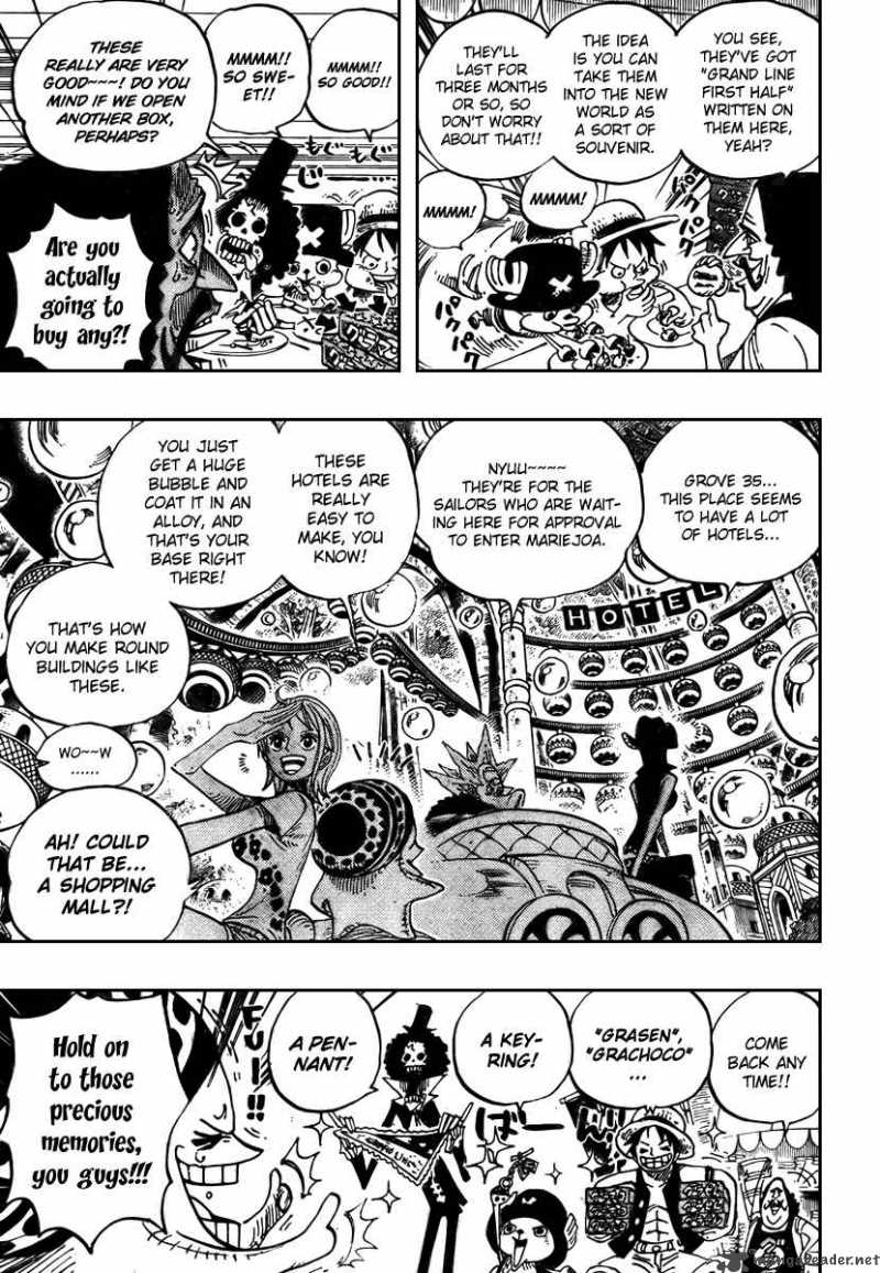 One Piece Chapter 497 page 11 - Chapter 497: Adventure on the Archipelago of Dancing Soap Bubbles