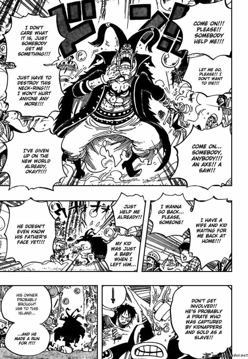One Piece Chapter 497 page 13 - Chapter 497: Adventure on the Archipelago of Dancing Soap Bubbles