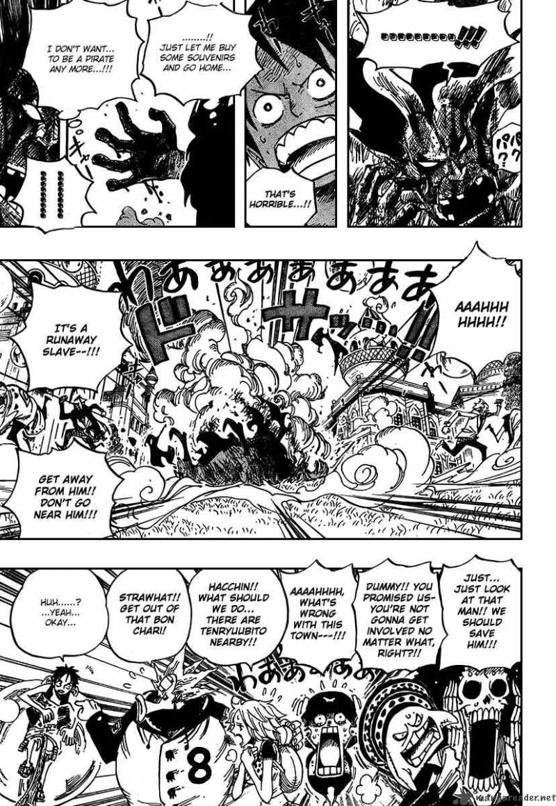 One Piece Chapter 497 page 15 - Chapter 497: Adventure on the Archipelago of Dancing Soap Bubbles