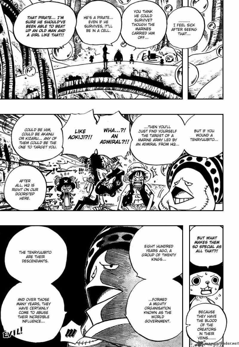 One Piece Chapter 497 page 19 - Chapter 497: Adventure on the Archipelago of Dancing Soap Bubbles