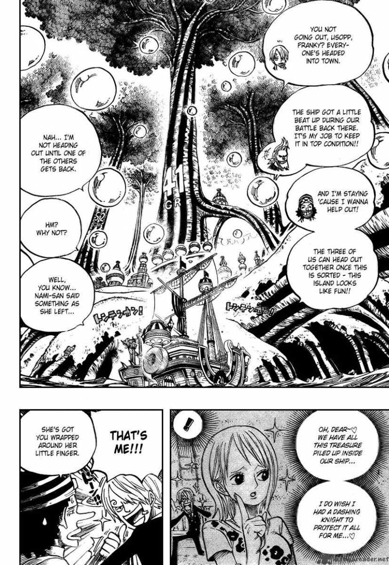 One Piece Chapter 497 page 2 - Chapter 497: Adventure on the Archipelago of Dancing Soap Bubbles
