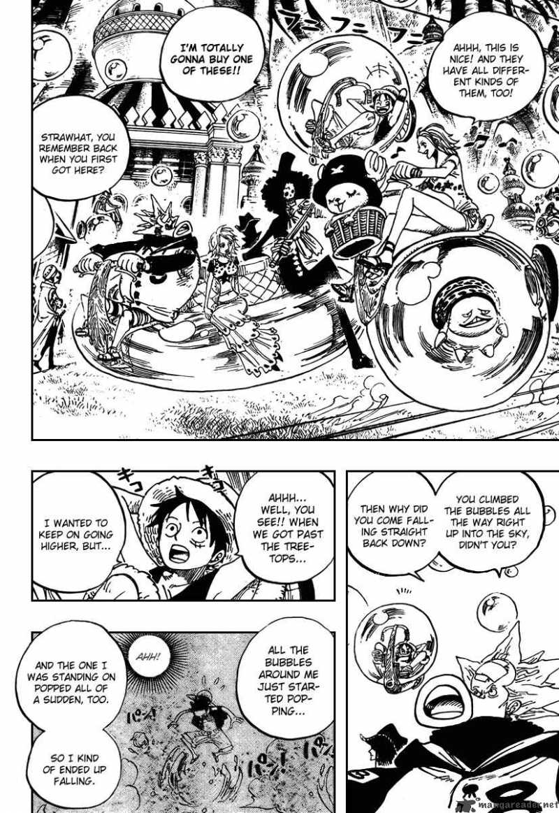 One Piece Chapter 497 page 8 - Chapter 497: Adventure on the Archipelago of Dancing Soap Bubbles