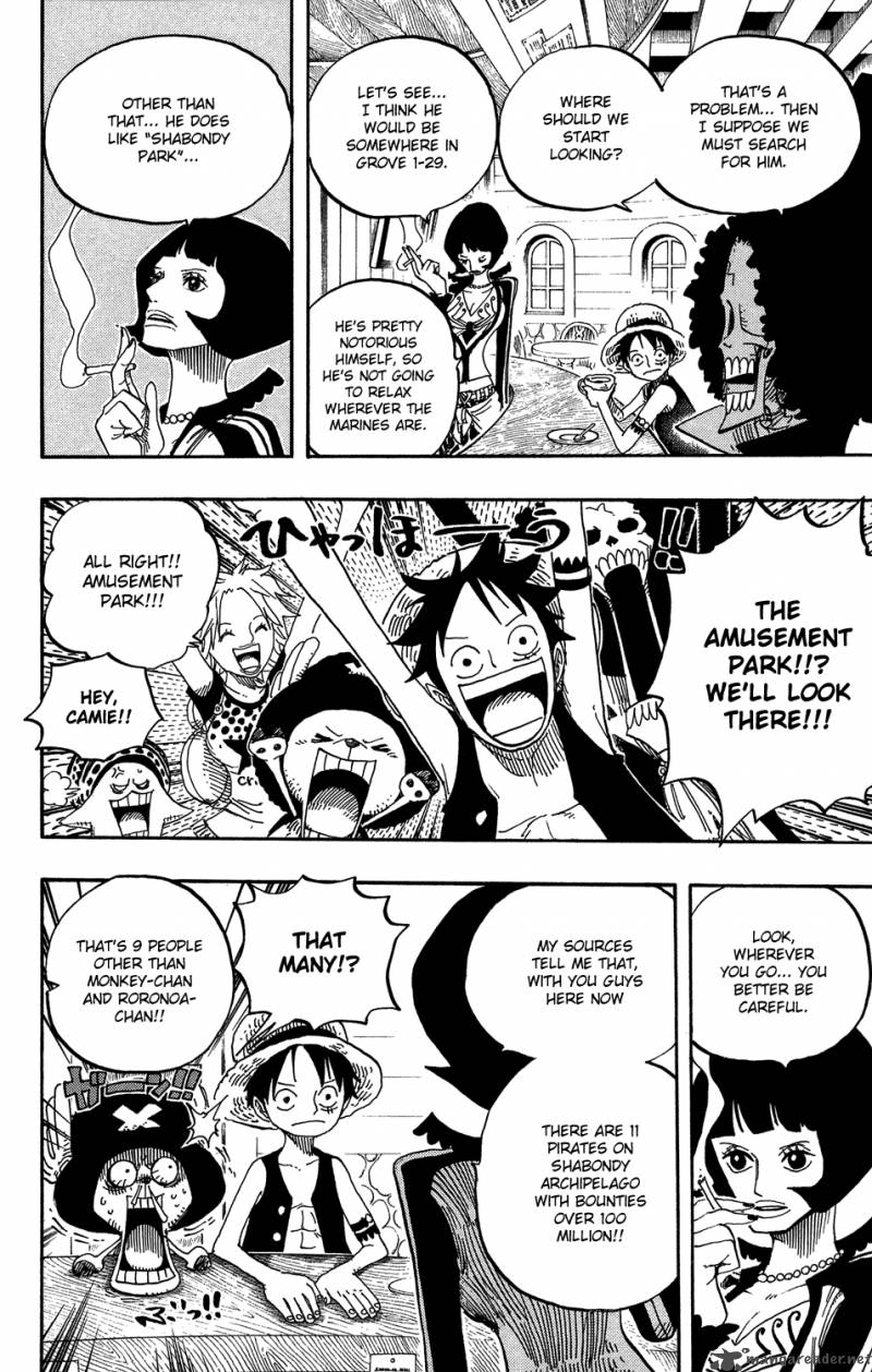 One Piece Chapter 498 page 10 - Chapter 498: The Eleven Supernovas