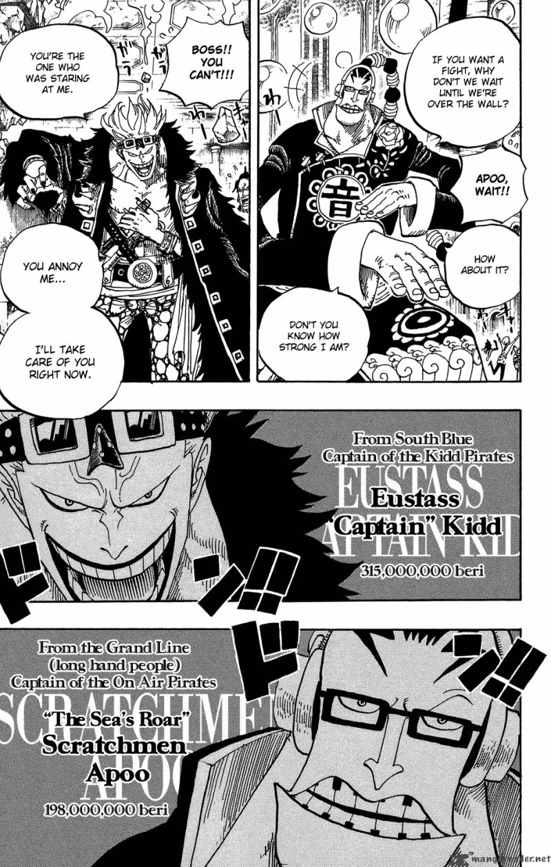 One Piece Chapter 498 page 15 - Chapter 498: The Eleven Supernovas