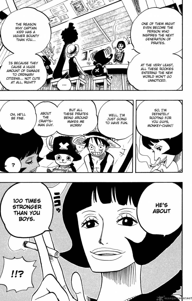 One Piece Chapter 498 page 19 - Chapter 498: The Eleven Supernovas