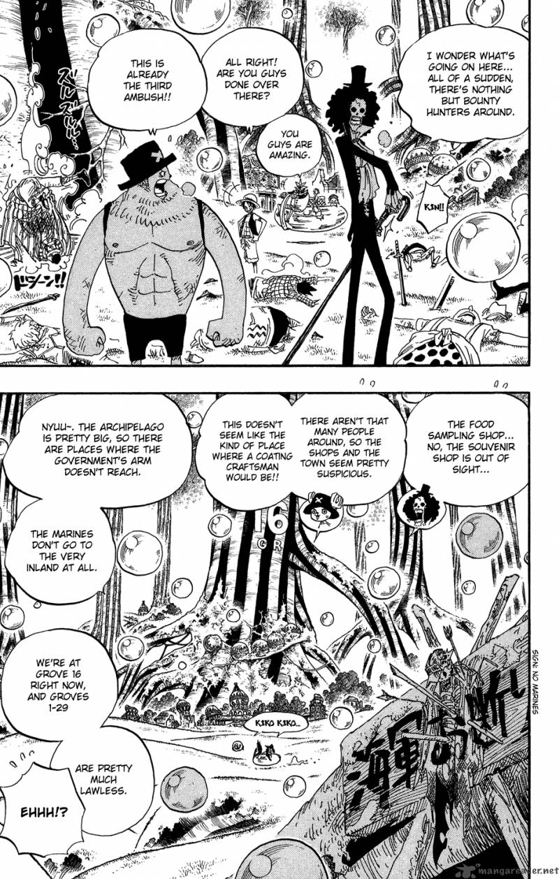 One Piece Chapter 498 page 3 - Chapter 498: The Eleven Supernovas