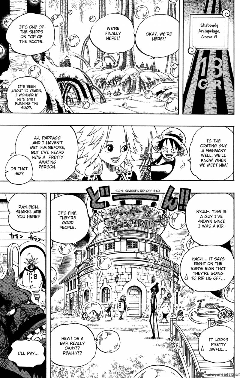 One Piece Chapter 498 page 5 - Chapter 498: The Eleven Supernovas