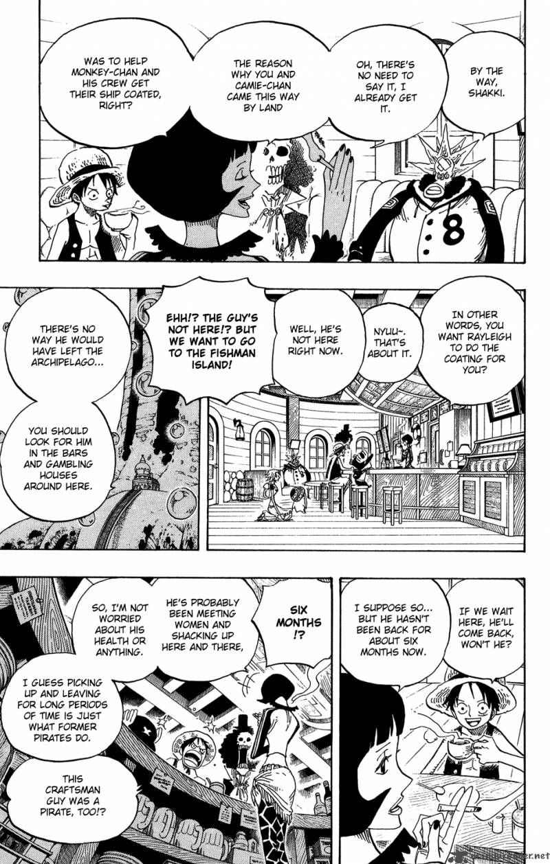 One Piece Chapter 498 page 9 - Chapter 498: The Eleven Supernovas