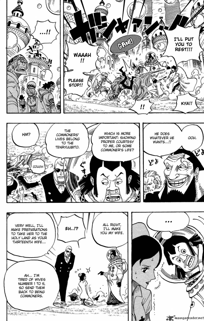 One Piece Chapter 499 page 11 - Chapter 499: Sabaody Park