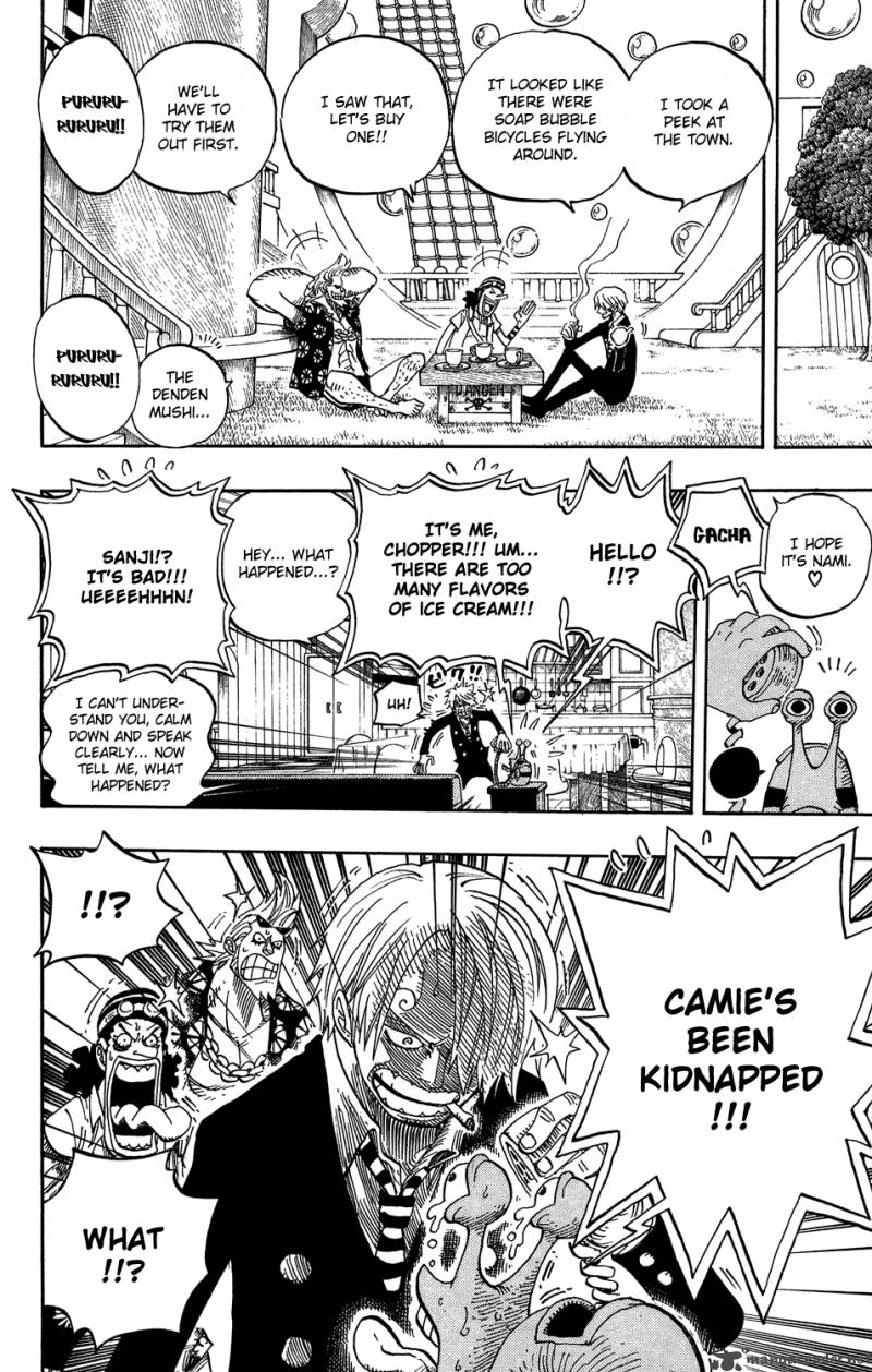 One Piece Chapter 499 page 17 - Chapter 499: Sabaody Park