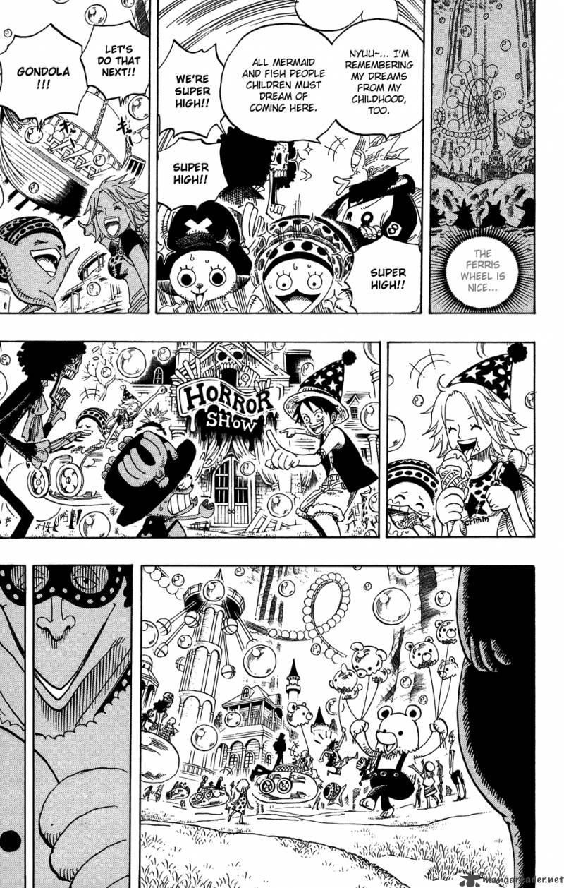 One Piece Chapter 499 page 8 - Chapter 499: Sabaody Park