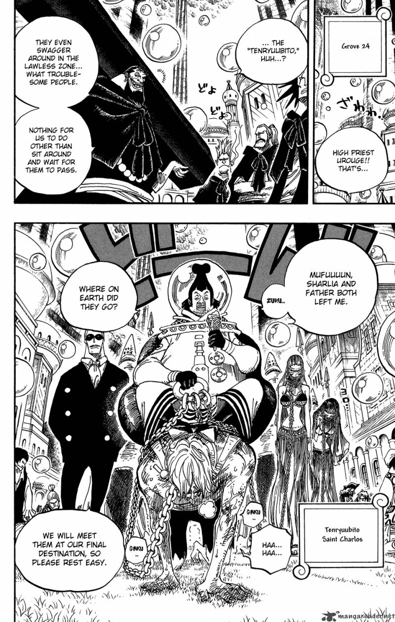 One Piece Chapter 499 page 9 - Chapter 499: Sabaody Park