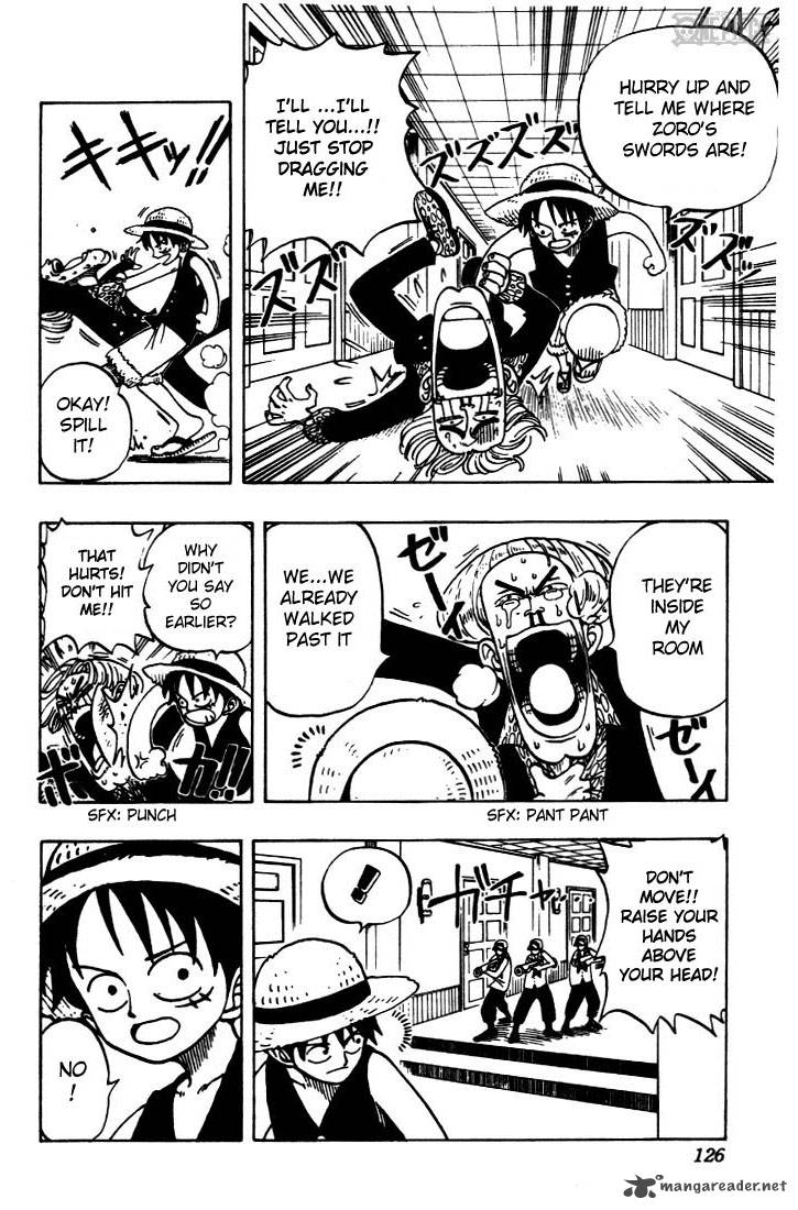 One Piece Chapter 5 page 3 - Chapter 5: The Pirate King and the Great Swordsman