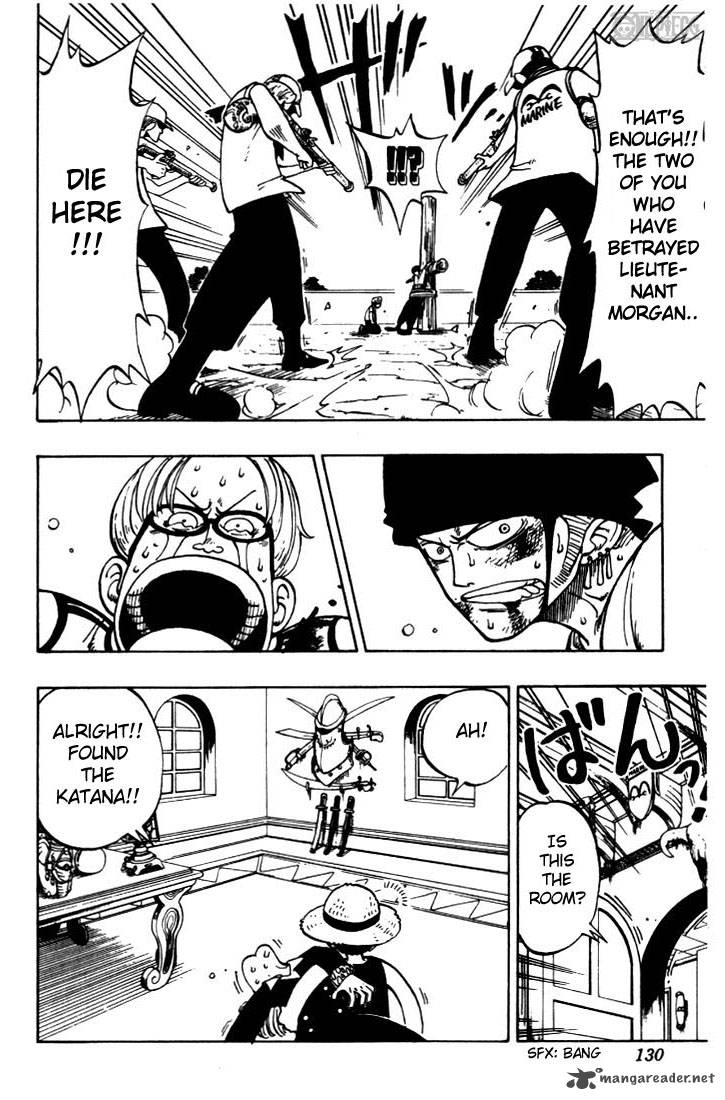 One Piece Chapter 5 page 7 - Chapter 5: The Pirate King and the Great Swordsman