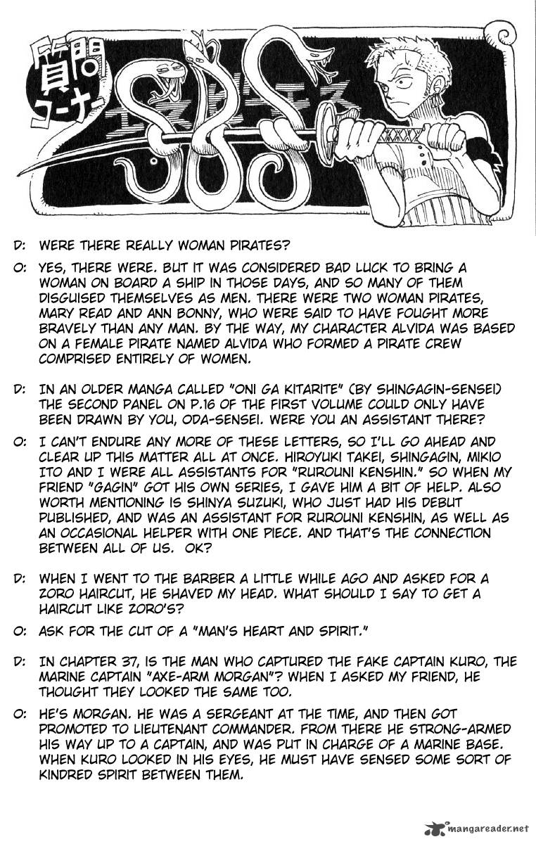 One Piece Chapter 50 page 20 - Chapter 50: To Each His Own Way