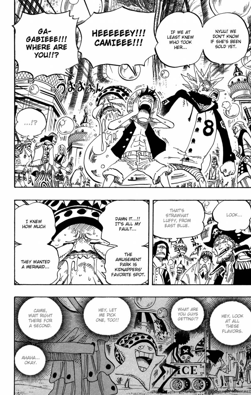 One Piece Chapter 500 page 8 - Chapter 500: The Embers of History