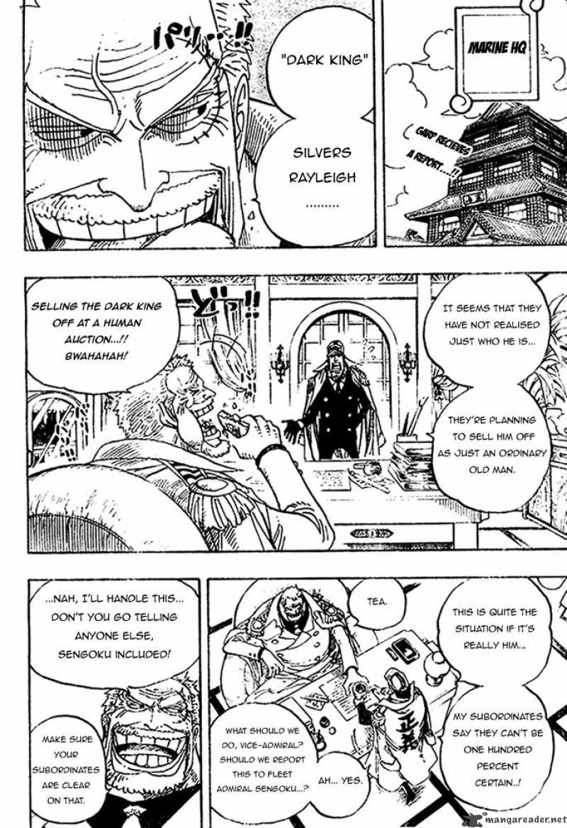 One Piece Chapter 501 page 12 - Chapter 501: The World Begins to Swell