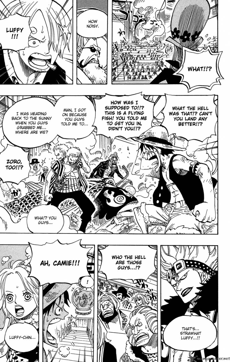 One Piece Chapter 502 page 10 - Chapter 502: The Incident of the Celestial Dragons