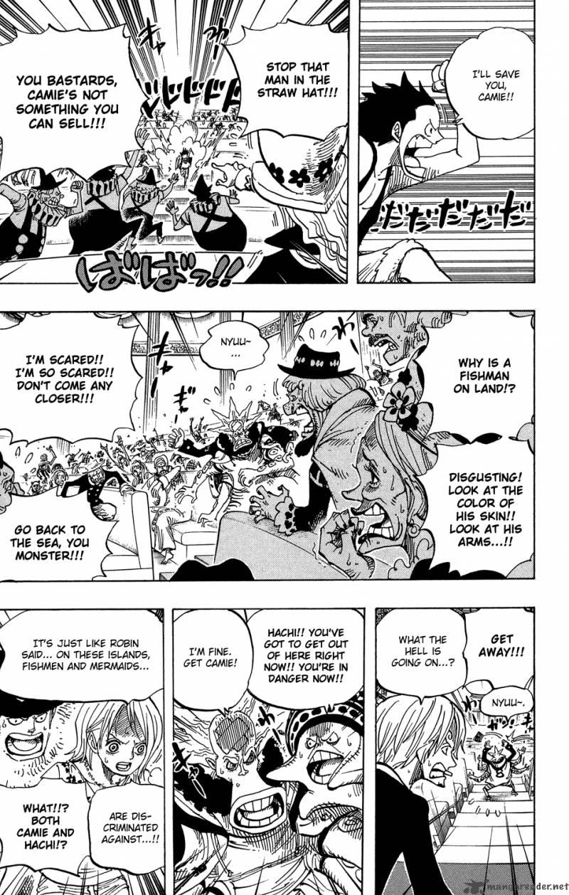 One Piece Chapter 502 page 12 - Chapter 502: The Incident of the Celestial Dragons