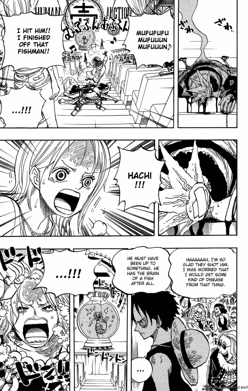One Piece Chapter 502 page 14 - Chapter 502: The Incident of the Celestial Dragons