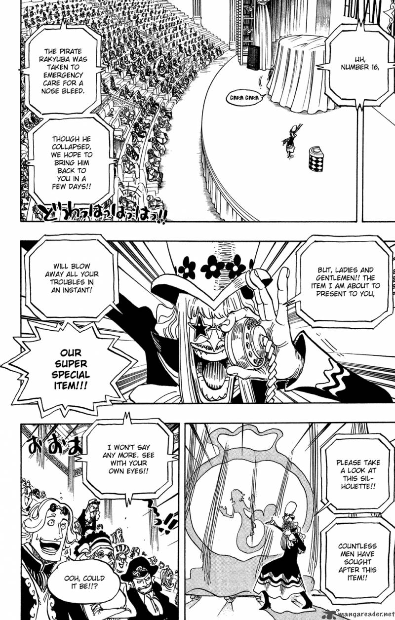 One Piece Chapter 502 page 6 - Chapter 502: The Incident of the Celestial Dragons