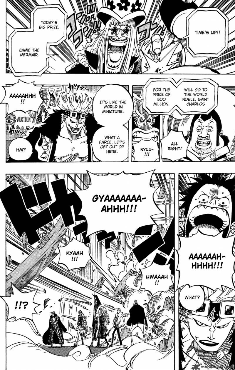 One Piece Chapter 502 page 9 - Chapter 502: The Incident of the Celestial Dragons