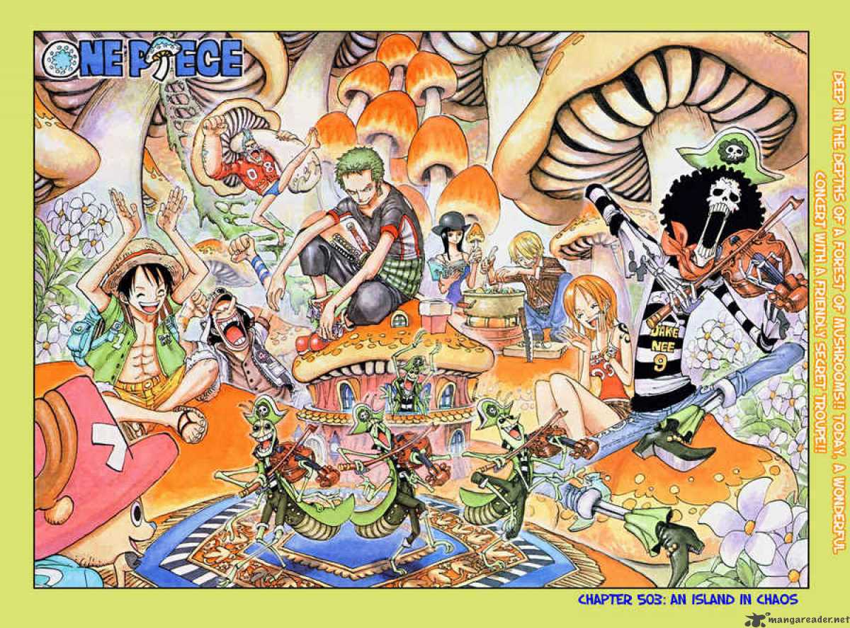 One Piece Chapter 503 page 1 - Chapter 503: Aggravated Island