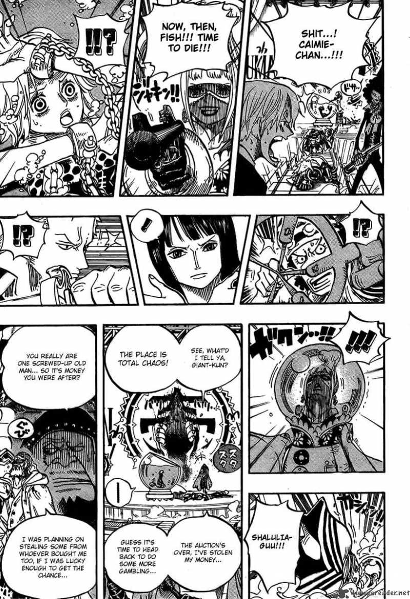 One Piece Chapter 503 page 14 - Chapter 503: Aggravated Island