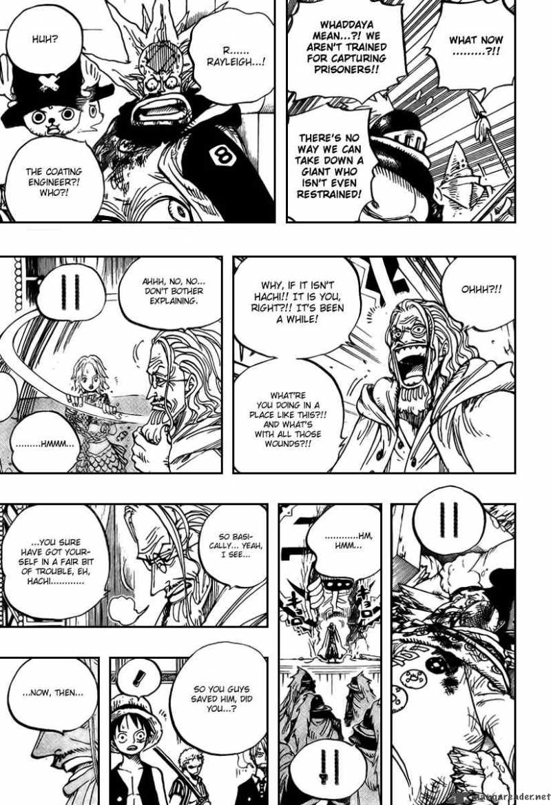 One Piece Chapter 503 page 16 - Chapter 503: Aggravated Island