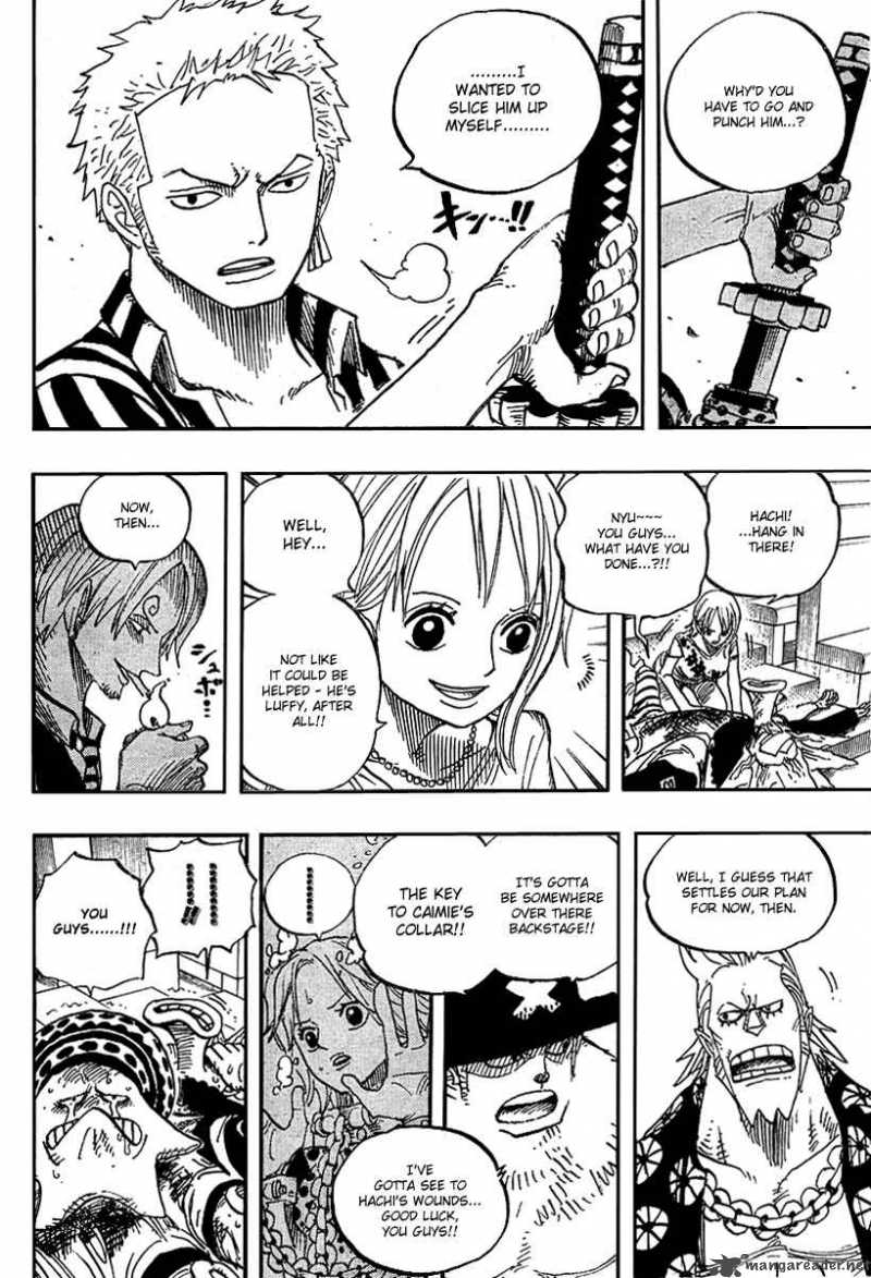 One Piece Chapter 503 page 5 - Chapter 503: Aggravated Island